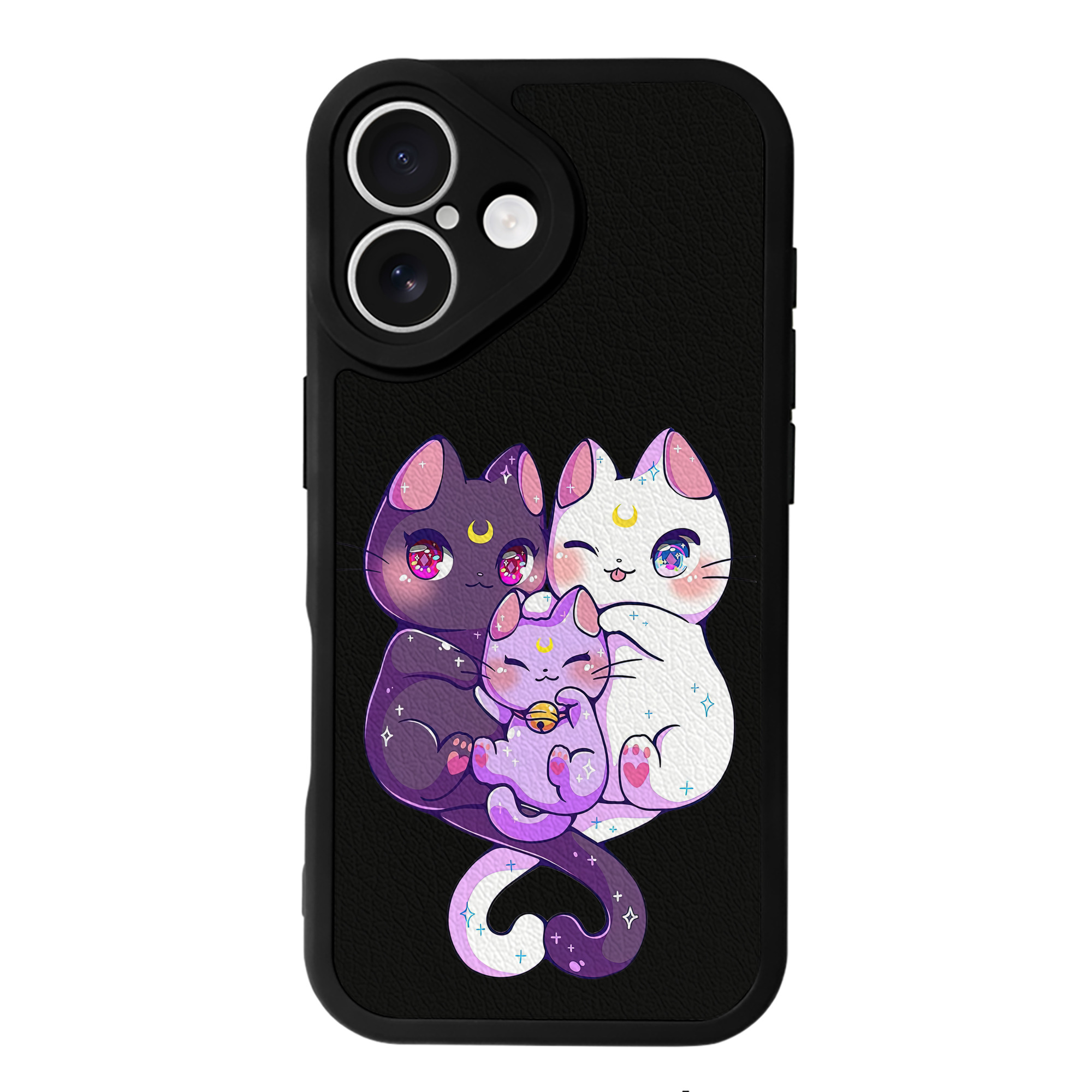 （画像用） 美少女戦士セーラームーン Sailor Moon 【iPhone 16シリーズ対応】シリコンスマホケース（レザー調） 材質：シリコン